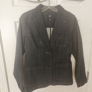 GAP Women's Denim Blazer